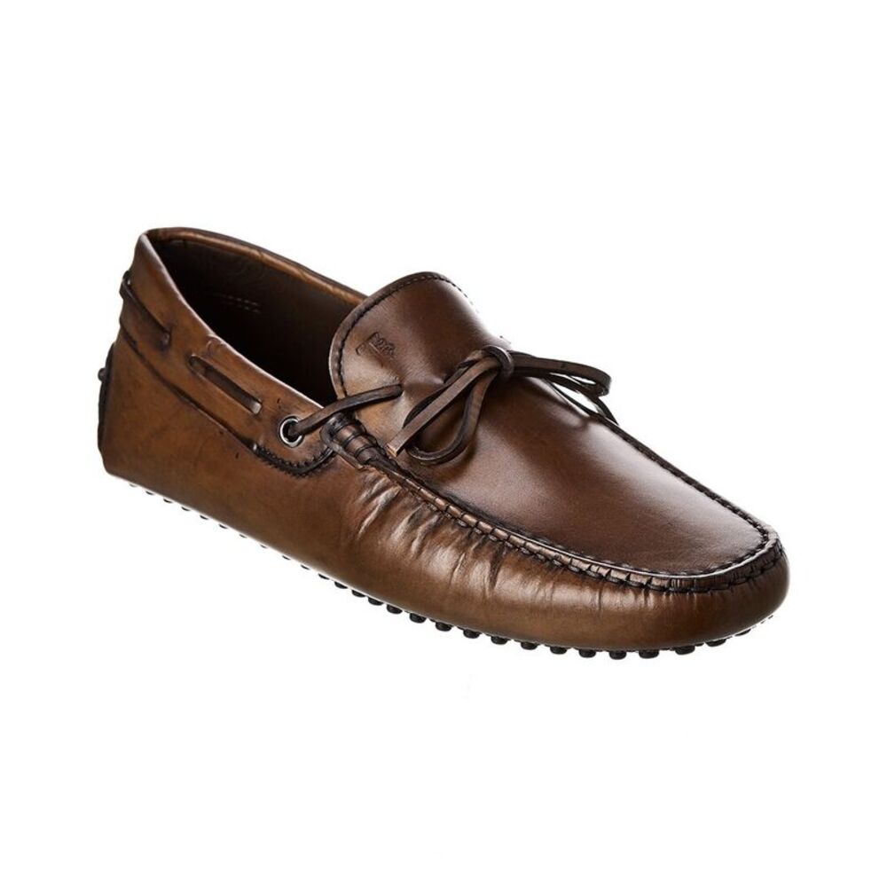 Tod's Gommini Leather Driver, Brown